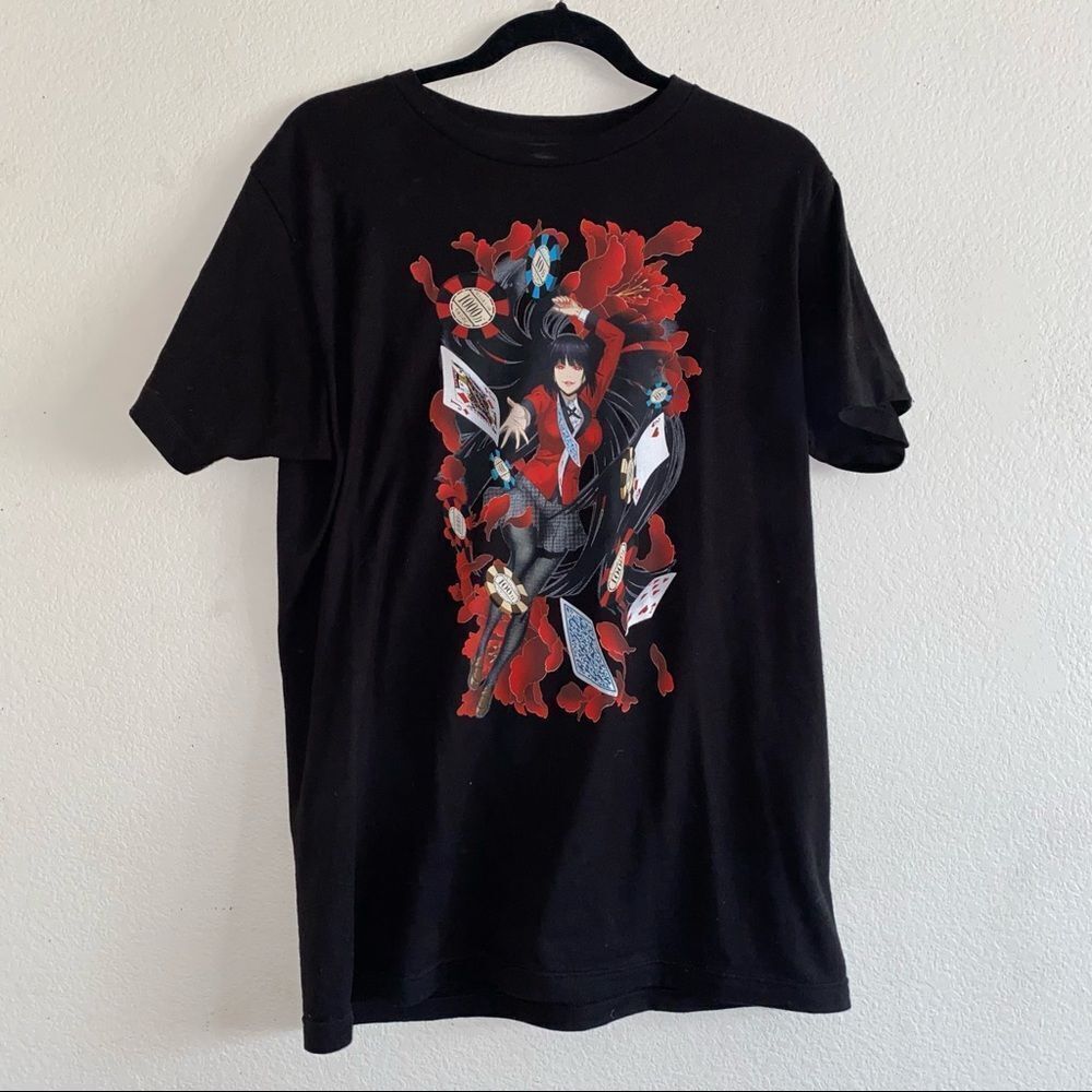 Kakegurui Anime Gambling Graphic Tee